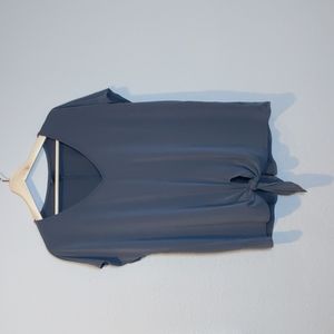 Torrid tie front tee